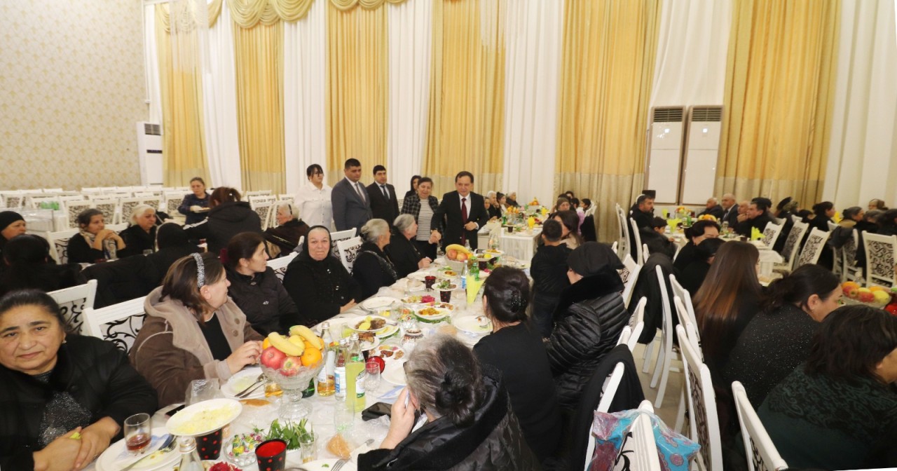Qazaxda şəhid ailələri üçün bayram şənliyi keçirildi - FOTOLAR